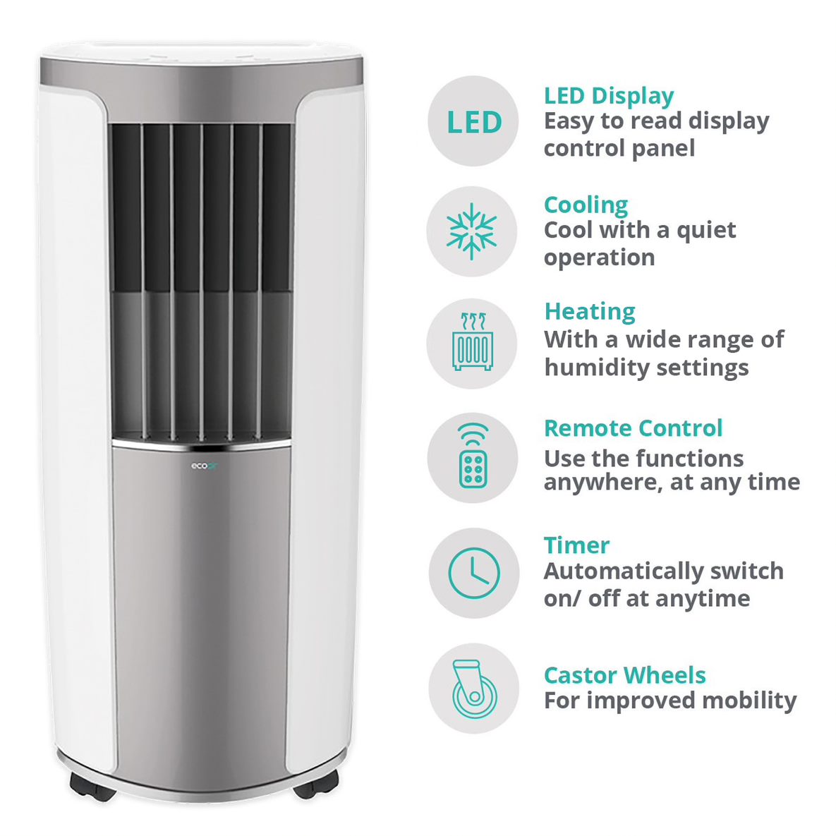 Apollo MK2 12K Portable Air Conditioner - Certified Refurbished - Good