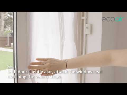 CrystalMK2 PortableAirConditioner WIFI Sleep Mode Energy Remote Control Castor Wheels 7000 BTU Video